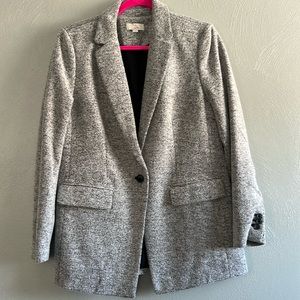 Loft gray blazer, size 10.